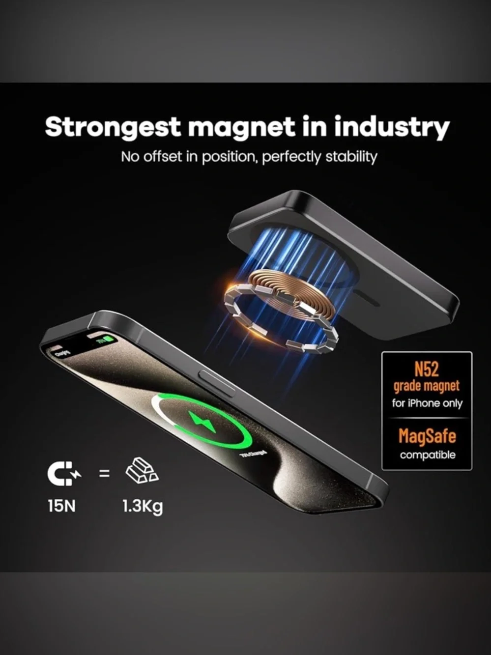 Magnetic Portable Charger – Industry-First Titanium Power Bank